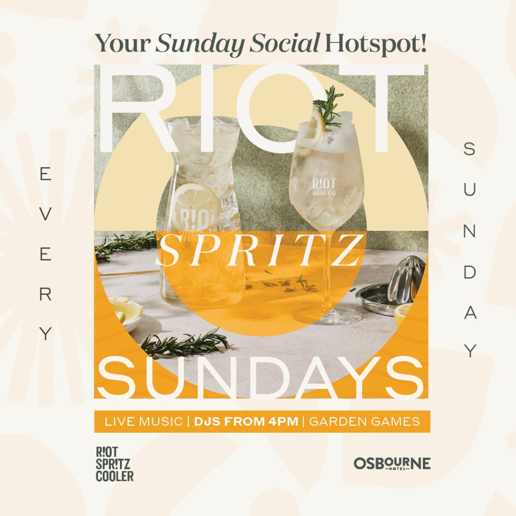 Osbourne Hotel: Riot Spritz Sundays - Fortitude Valley, Brisbane