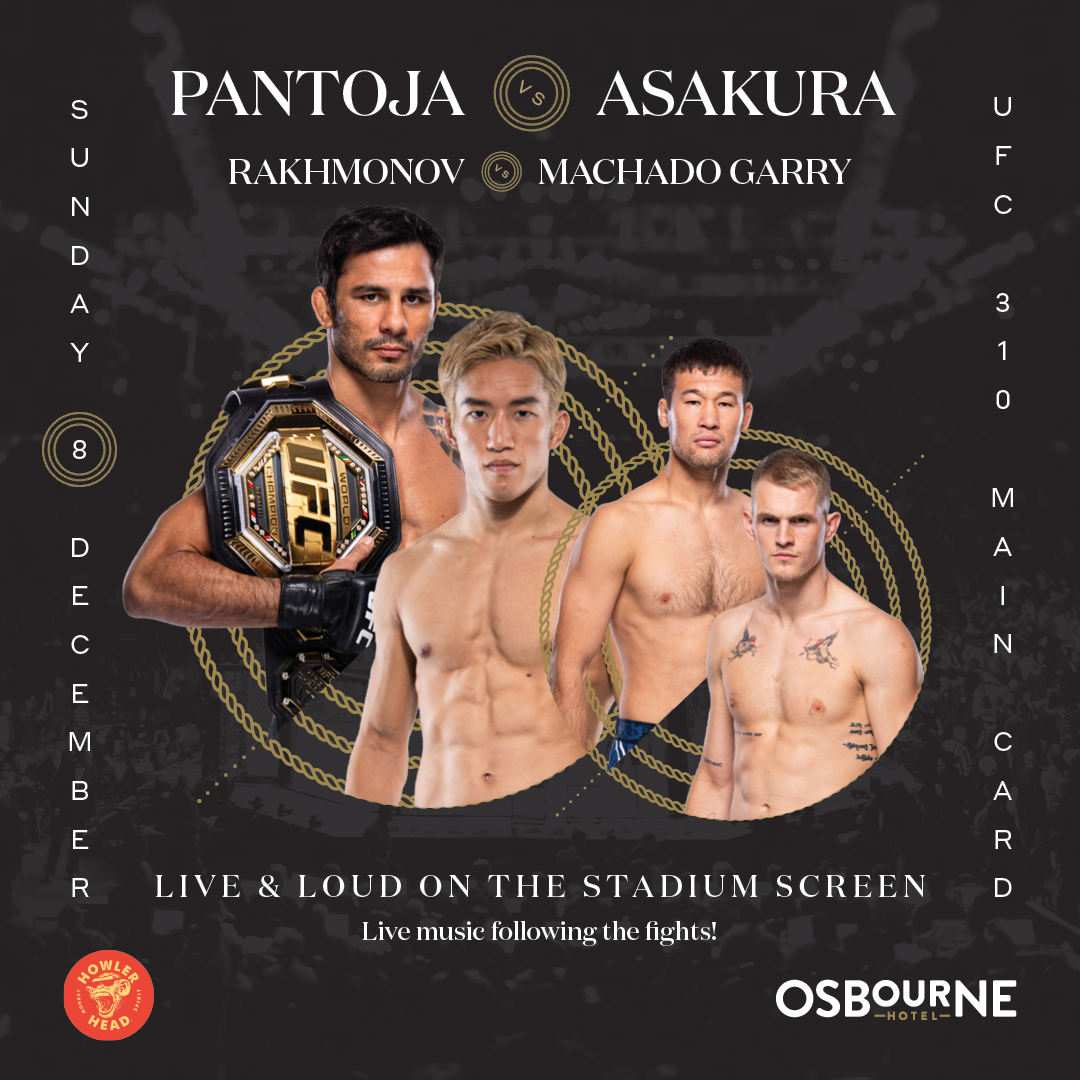 Osbourne Hotel: UFC 310 Pantoja vs. Asakura