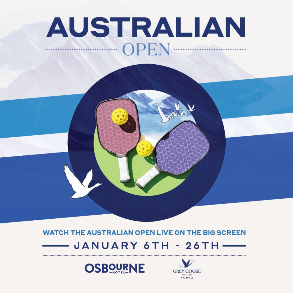 Osbourne Hotel: Australian Open, Fortitude Valley, Brisbane.