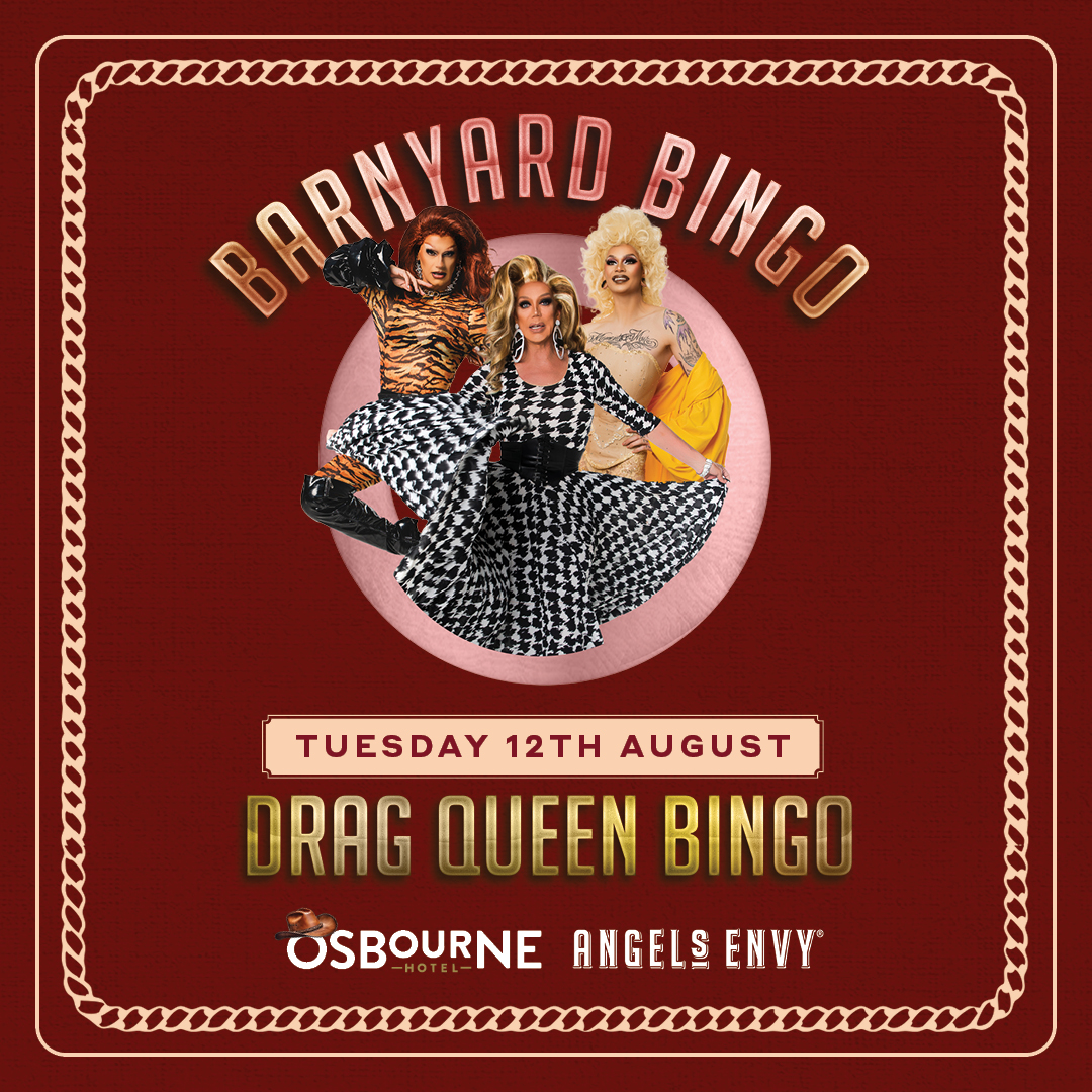 Osbourne Hotel, Fortitude Valley: Barnyard Bingo - Country Bar, Country Music, Drag Queen Bingo.
