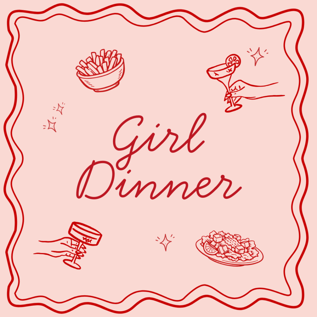 Girl Dinner at the Osbourne Hotel, Fortitude Valley. Pre-drink meal deal. Caesar salad, fries, and espresso martini.